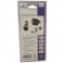 Pack noir chargeur secteur allume cigare cordon rétract pour iPhone 3/4 ou iPod