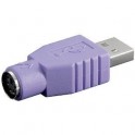Adaptateur USB / 1 x PS/2 (minidin6) F pour souris