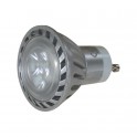 Lampe GU10 LED 4Watt 50x56mm blanc chaud 185 lumens