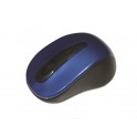 Souris sans fil bleu 1000 Dpi - Mini dongle USB - WAYTEX