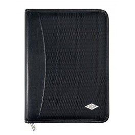Conférencier noir tablette 10,1" + bloc A5 et compartiments