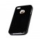 Protection silicone rigide noir pour iPhone 4 4S STK IP4TPUBLK