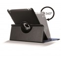 Etui / support rotatif 360° noir en cuir synthétique pour iPad 2 à 4