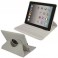 Etui / support rotatif 360° blanc en cuir synthétique pour iPad 2 à 4