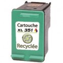 Cartouche recyclée pour HP 351XL 3 couleurs C/M/Y 21ml