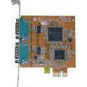 Carte PCI Express 1x 4 ports série Sunix 5456A