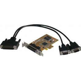 Carte  PCI Express 1x Low Profile 2 ports série Sunix 5437AL