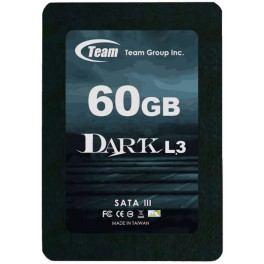 SSD Interne 2" 1/2 SATA III Dark L3 60Go MLC Team Group