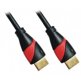 Cordon HDMI 1.3 A/A connecteurs Or 3.00m Blister