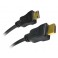 Cordon HDMI 1.4 A mâle / Mini HDMI C mâle connecteurs Or 1.50m blister