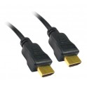 Cordon HDMI 1.3 A/A 3.00m connecteurs Or