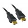 Cordon HDMI 1.4 A/A 15.00m connecteurs Or