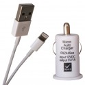Chargeur Allume cigare pour iPhone 5 et 6 blister Waytex
