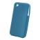 Coque silicone pour iPhone 4 4S Bleu Clair Waytex