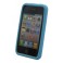 Coque silicone pour iPhone 4 4S Bleu Clair Waytex