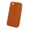Coque silicone pour iPhone 4 4S Orange Waytex