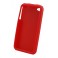 Coque silicone pour iPhone 4 4S Rouge Waytex