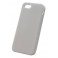 Housse silicone pour iPhone 5 blanc