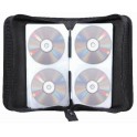 Pochette de transport zippée pour CD/DVD 128 disques