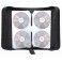 Pochette de transport zippée pour CD/DVD 128 disques
