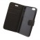 Housse de protection pour iPhone 6 avec fermeture magnétique noire
