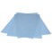 Couverture PVC 200mic transparent bleu A4 216x303mm paquet de 100