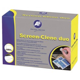 Boîte distributrice sachet de 20 lingettes humide/sèche pour écran, GSM… AF