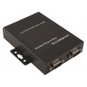 Adaptateur USB 2.0 A M / 2 ports RS232 (série) DB9M