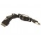 Cordon rétractable Universel Mini USB/Micro USB/iPhone 4 à USB noir 0,8m blister