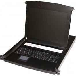Console 1U avec écran 17" clavier et touch pad SH7100FR